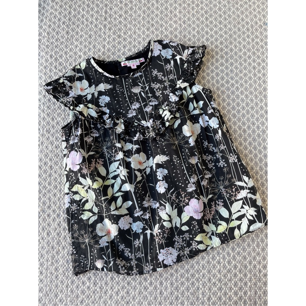 🖤🌸KIDS Bonpoint Floral Print Blouse🌸🖤